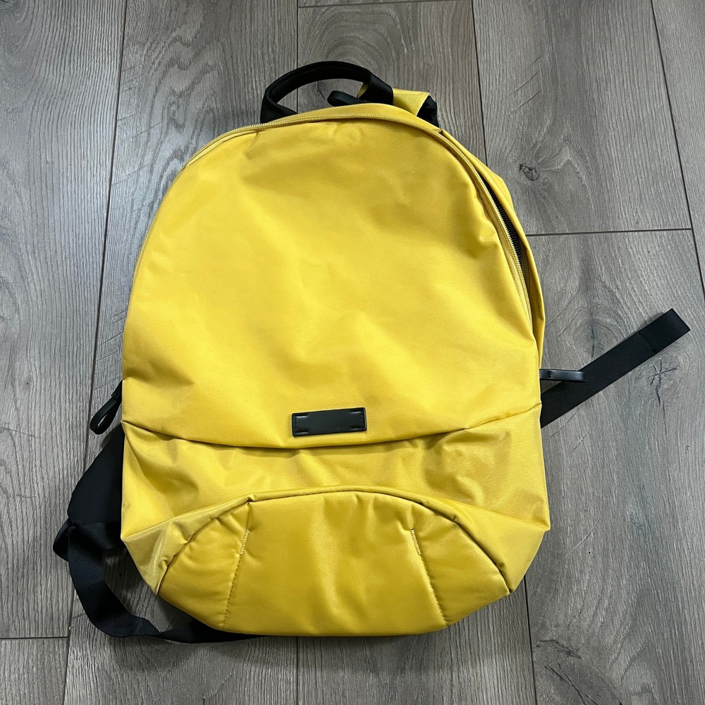 West Elm Travel Backpack in Yellow 17L Padded Laptop Pocket